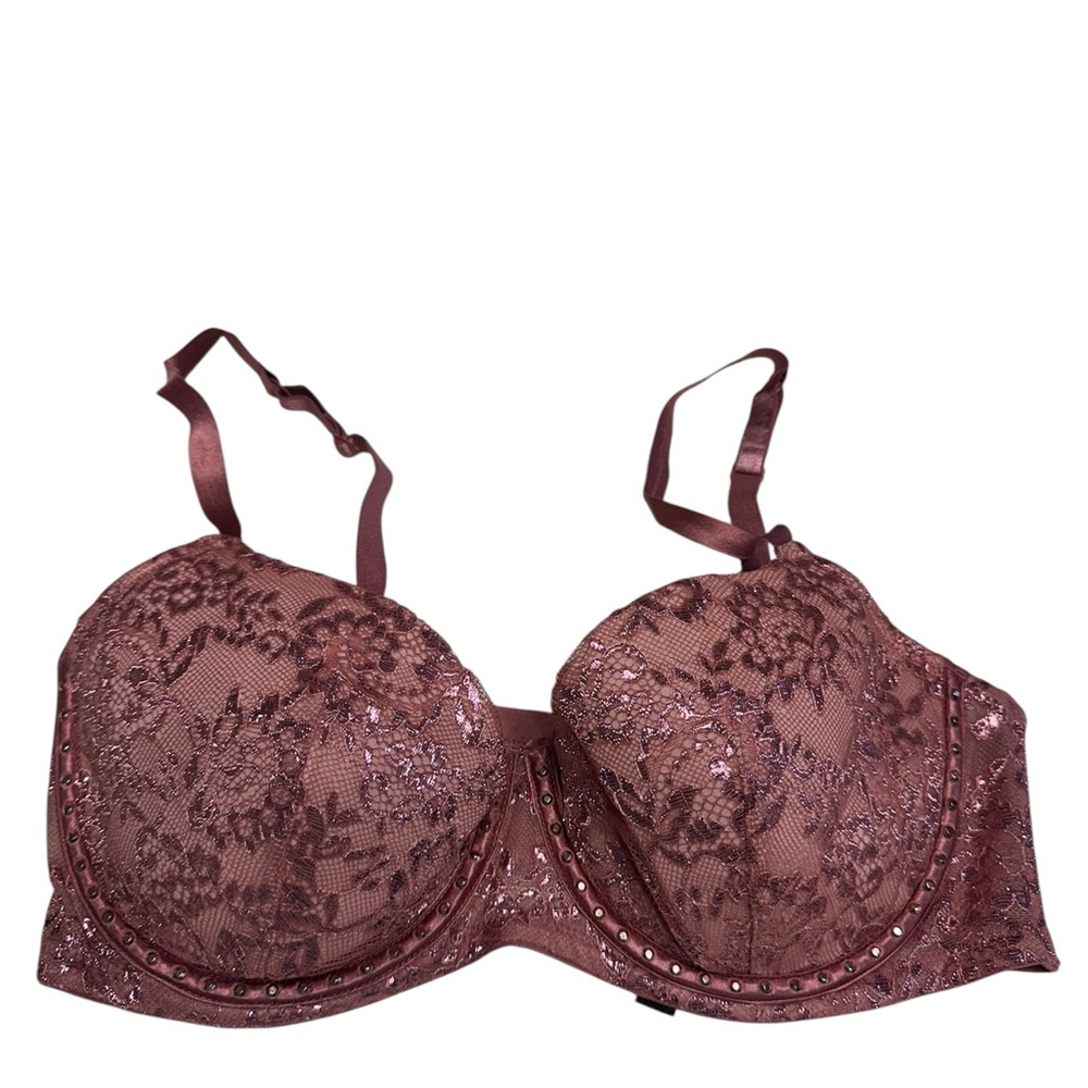 Victoria's Secret Lace Bra in Deep Mauve